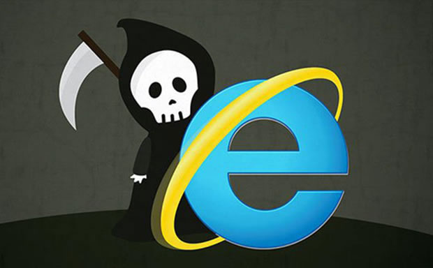 internet explorer dead